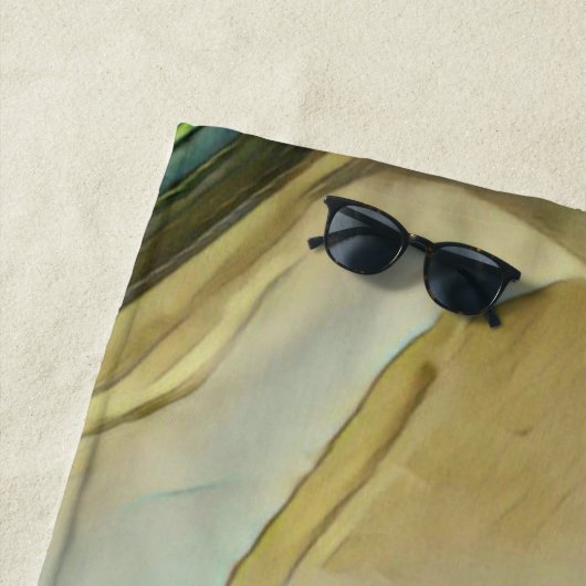 Serviette De Plage Gâteau à la crème glacée (En situation)