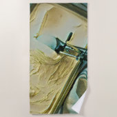 Serviette De Plage Gâteau à la crème glacée (Devant)