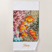 Serviette De Plage GB Beach Towel Clownfish (Devant)
