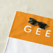 Serviette de plage GEEKLEY (En situation)
