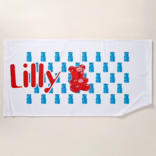 Serviette De Plage Gélatineux Jelly 