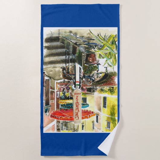 Serviette De Plage Gelato Stop (Devant)