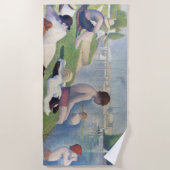 Serviette De Plage Georges Seurat - Baignades aux Asnières (Devant)