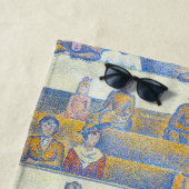 Serviette De Plage Georges Seurat - Le Cirque (En situation)