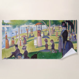 Serviette De Plage Georges Seurat - Un dimanche à La Grande Jatte