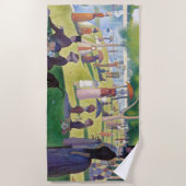 Serviette De Plage Georges Seurat - Un dimanche sur La Grande Jatte (Devant)