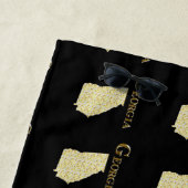 SERVIETTE DE PLAGE GÉORGIE (En situation)