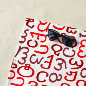 Serviette De Plage géorgien (En situation)