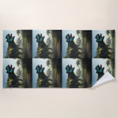 Serviette De Plage Giganotosaurus Dinosaures (Devant)