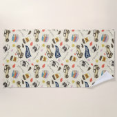 Serviette De Plage Gilmore Girls Chilton Fall Pattern (Devant)