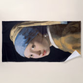 Serviette De Plage Girl with a Pearl Earring (Devant)
