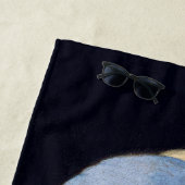 Serviette De Plage Girl with a Pearl Earring (En situation)
