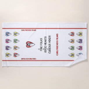 Serviette De Plage Girlfriend Films Beach Towne
