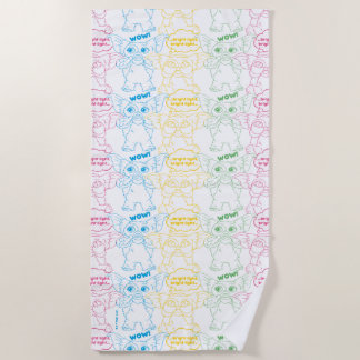 Serviette De Plage Gizmo | Lumière Lumineuse ! Lumière Lumineuse !