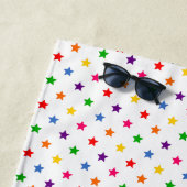Serviette De Plage Glam Rainbow Unicorn (En situation)