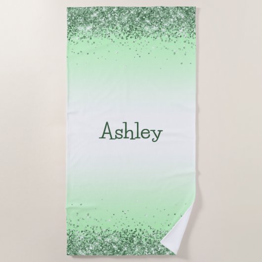 Serviette De Plage Glitter (Devant)