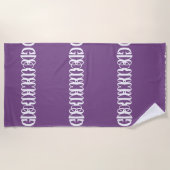 Serviette de plage "Gloria" (Devant)