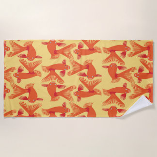 Serviette de plage "Glorious Goldfish"