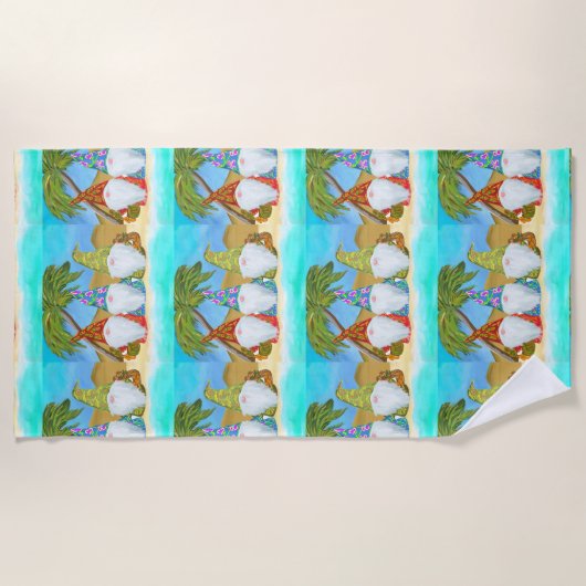 SERVIETTE DE PLAGE GNOME (Devant)