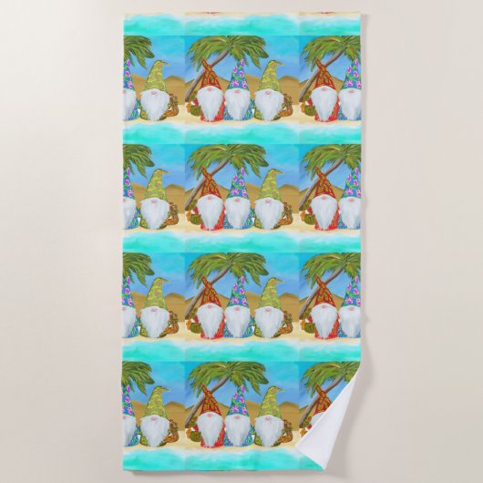 SERVIETTE DE PLAGE GNOME (Devant)