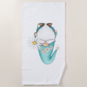 Serviette de plage Gnome (Devant)