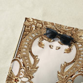 Serviette de plage Gold Ornate (En situation)