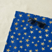 Serviette De Plage Gold Star (En situation)