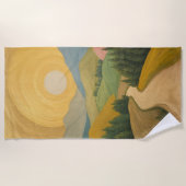 Serviette De Plage Golden Horizon Trail (Devant)