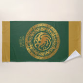 Serviette De Plage Golden Targaryen Crest (Devant)