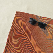 Serviette de plage Golden Waves (En situation)