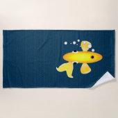 Serviette de plage Goldfish (Devant)