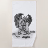 Serviette De Plage Golem Gargoyle (Devant)