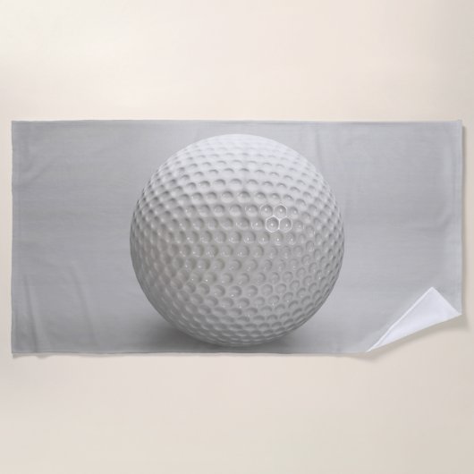 Serviette De Plage Golf Ball Sport (Devant)