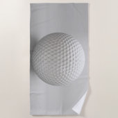 Serviette De Plage Golf Ball Sport (Devant)
