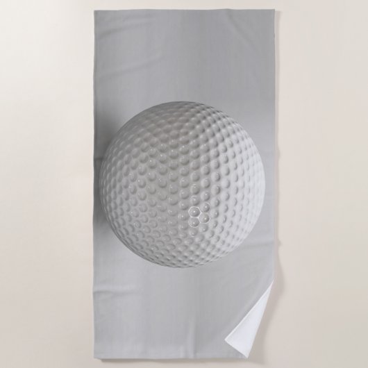 Serviette De Plage Golf Ball Sport (Devant)