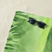 Serviette De Plage Golf Summer Beach Pool Towne (En situation)