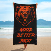 Serviette De Plage Good Better Best Never Let It Rest