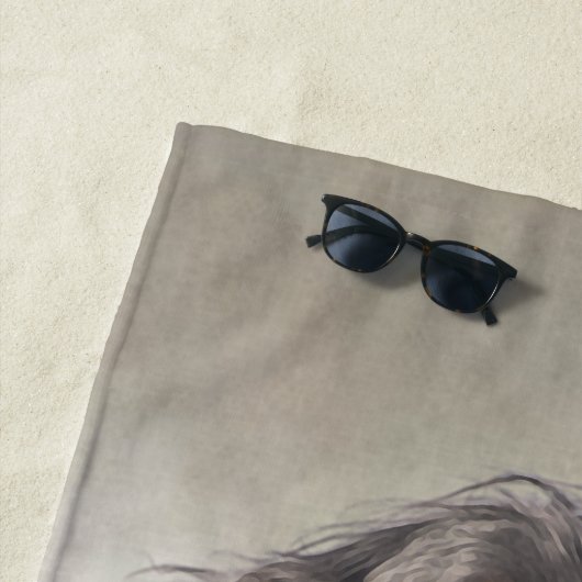 Serviette De Plage Gordon setter avec faisans, Art (En situation)