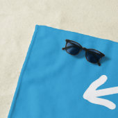 Serviette de plage Gospel Arrows (En situation)