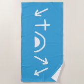 Serviette de plage Gospel Arrows (Devant)