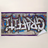 Serviette De Plage Graffiti (Devant)