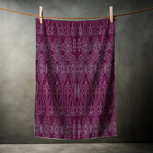 Serviette De Plage Graines de pieuvre textile fibreuse à la vinificat