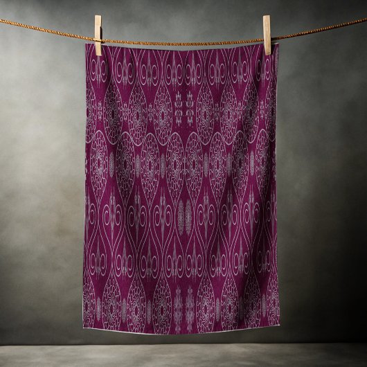 Serviette De Plage Graines de pieuvre textile fibreuse à la vinificat