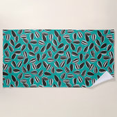 Serviette De Plage Graines de tournesol (Devant)