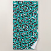 Serviette De Plage Graines de tournesol (Devant)