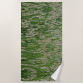 Serviette De Plage Graines vertes (Devant)