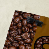 Serviette De Plage Grains de café Café (En situation)