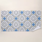 Serviette De Plage Grand Danois (Devant)