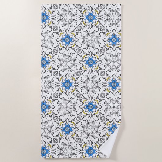 Serviette De Plage Grand Danois (Devant)