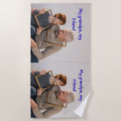 Serviette De Plage Grand-père (Devant)